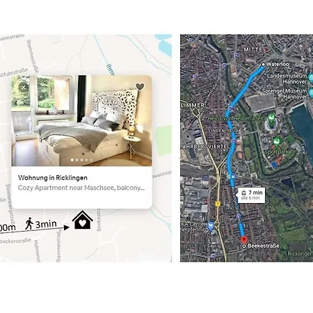 Cozy Near Maschsee, Balcony, Gardenview * Hanower