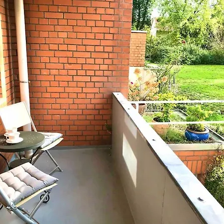 Cozy Near Maschsee, Balcony, Gardenview Apartment *